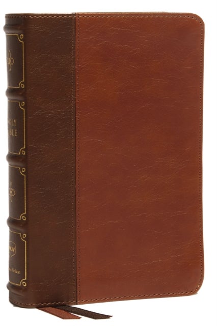 NKJV, Compact Bible, Maclaren Series, Leathersoft, Brown, Comfort Print - Holy Bible, New King James Version