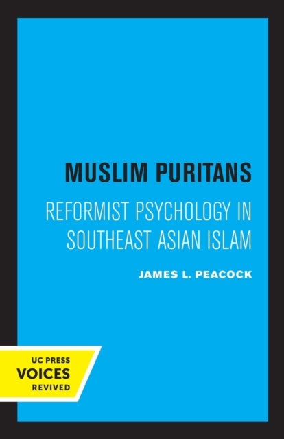 Muslim Puritans - Reformist Psychology in Southeast Asian Islam