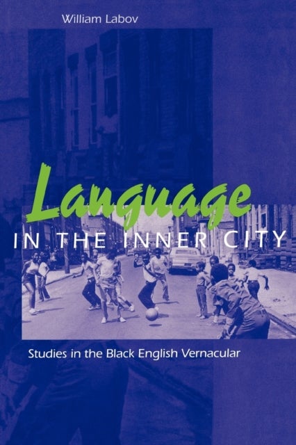 Language in the Inner City - Studies in the Black English Vernacular