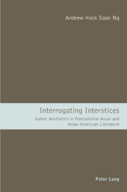 Interrogating Interstices - Gothic Aesthetics in Postcolonial Asian and Asian American Literature