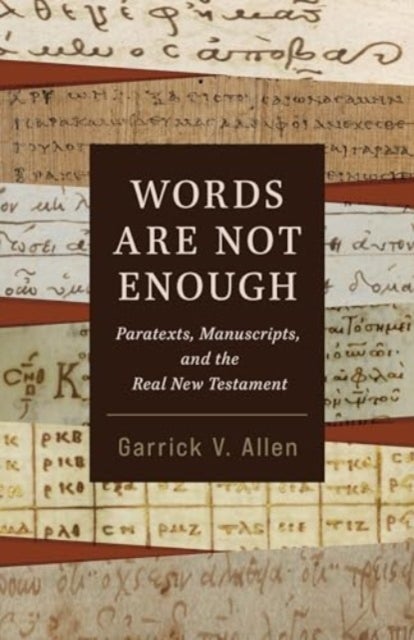 Words Are Not Enough - Paratexts, Manuscripts, and the Real New Testament