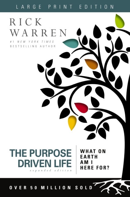 The Purpose Driven Life Large Print - What on Earth Am I Here For?