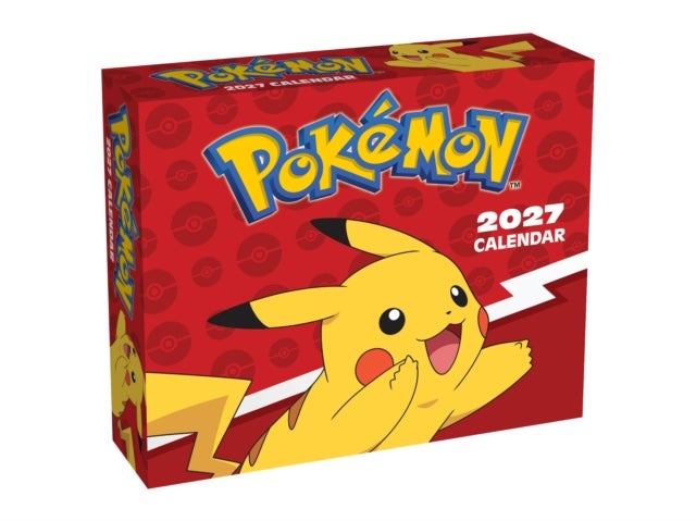 Pokemon 2027 Day-to-Day Calendar