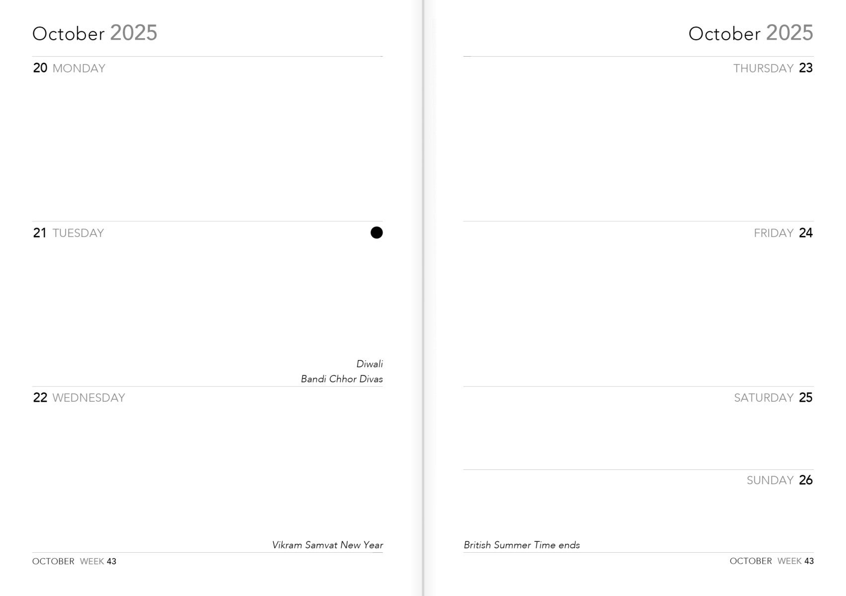 Agenda 2025 Alice 15x11cm