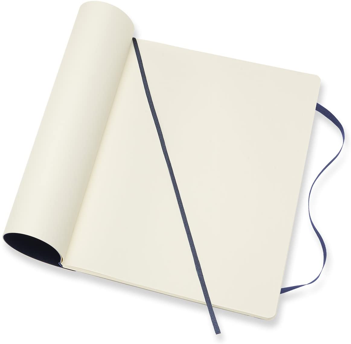 Moleskine Notatbok Ulinjert Safir Myk XL