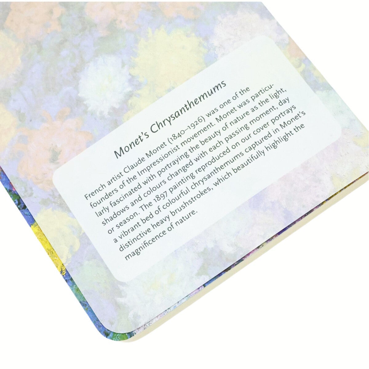 Notatbok Paperblanks Monet's Chrysant A6 Linjert