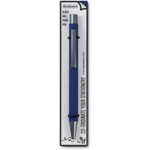 Ballpoint penn med sort blekk navy