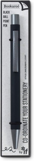 Ballpoint penn med sort blekk sort