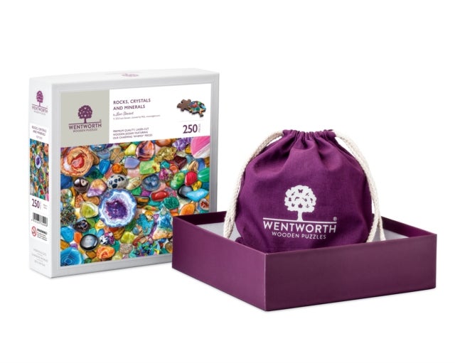 Rocks, Crystals and Minerals 250 Piece Puzzle