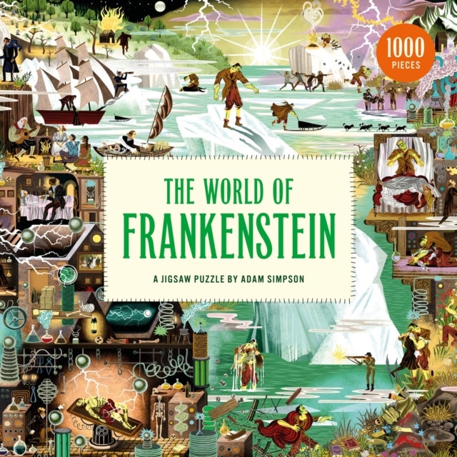The World of Frankenstein - A Jigsaw Puzzle by Adam Simpson