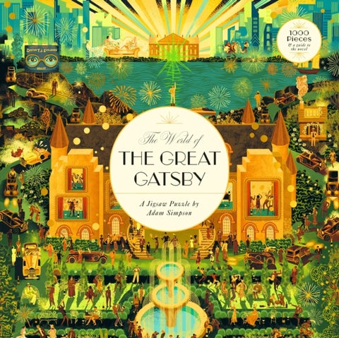 The World of The Great Gatsby - A 1000-piece puzzle by Adam Simpson
