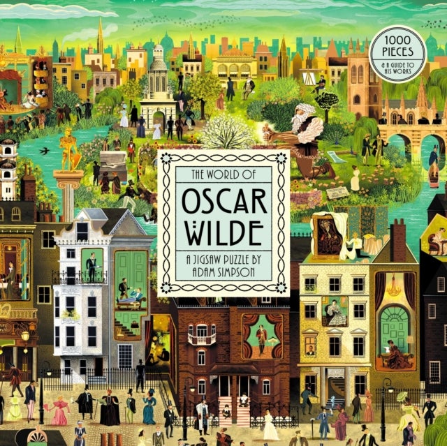 The World of Oscar Wilde - A 1000-piece jigsaw puzzle by Adam Simpson
