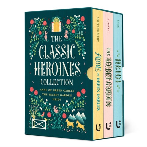 The Classic Heroines Collection Boxed Set - Anne of Green Gables, Heidi, The Secret Garden