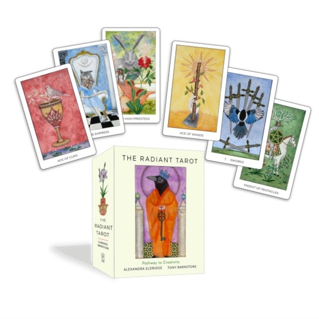 The Radiant Tarot - Pathway to Creativity (78 Cards, Full-Color Guide Book, Deluxe Keepsake Box)