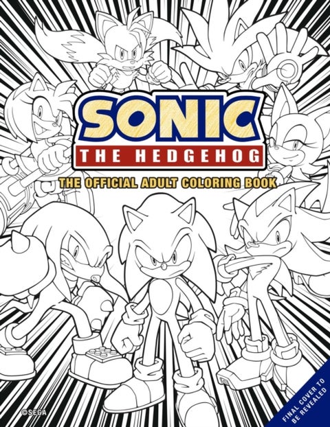 Sonic the Hedgehog - The Official Adult Coloring Book