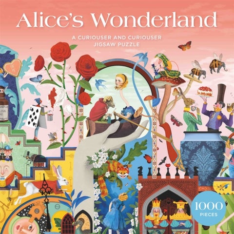 Alice's Wonderland - A Curiouser and Curiouser Jigsaw Puzzle