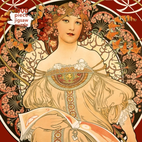 Adult Jigsaw Puzzle Alphonse Mucha: Reverie - 1000-Piece Jigsaw Puzzles