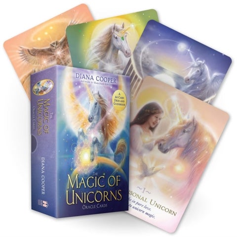 The Magic of Unicorns Oracle Cards - A 44-Card Deck and Guidebook