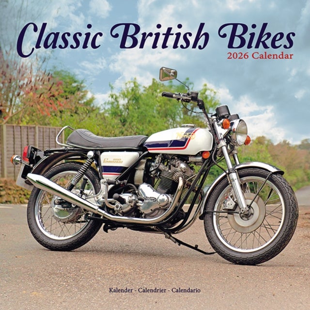 Kalender 2026 30x30 British Bikes