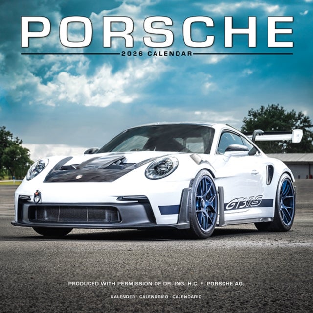 Kalender 2026 30x30 Porsche