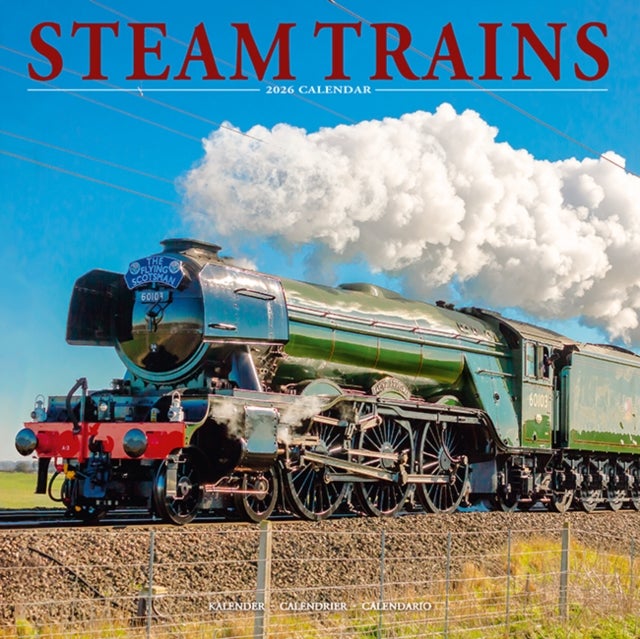 Kalender 2026 30x30 Steam Trains