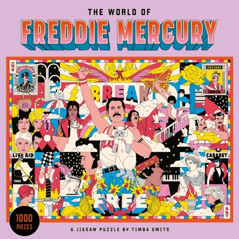 The World of Freddie Mercury - A Jigsaw Puzzle