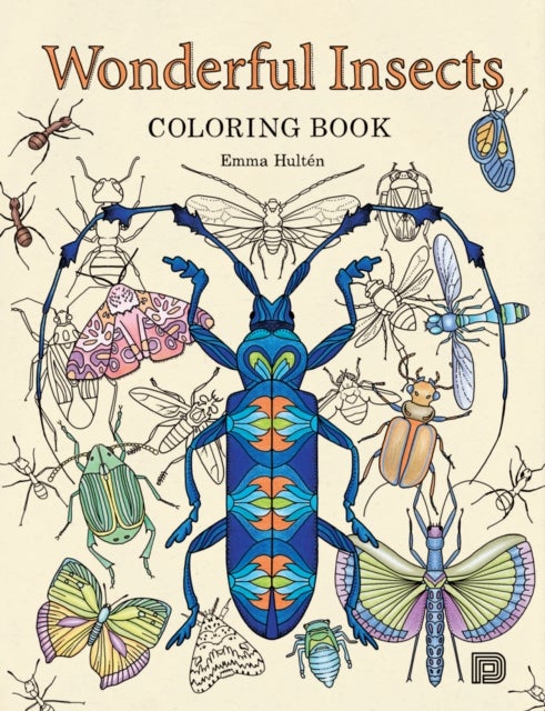 Wonderful Insects Coloring Book