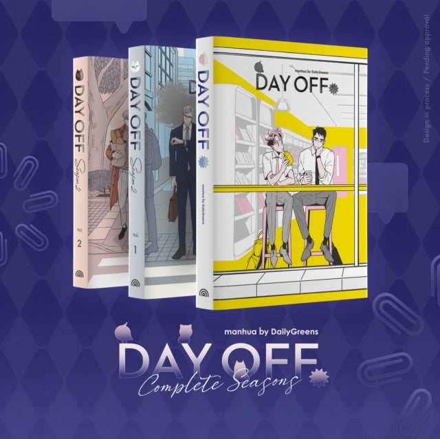 Day Off Season 1 + Season 2 = 3 books in total in one cardboard