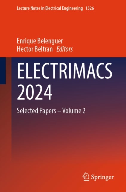 ELECTRIMACS 2024 - Selected Papers – Volume 2