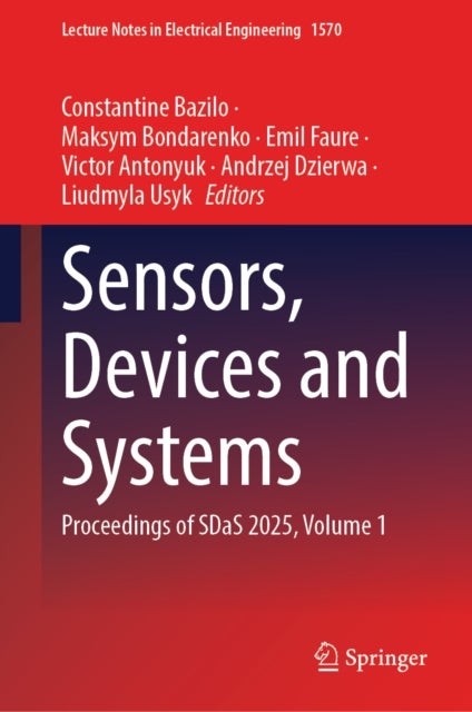 Sensors, Devices and Systems - Proceedings of SDaS 2025, Volume 1