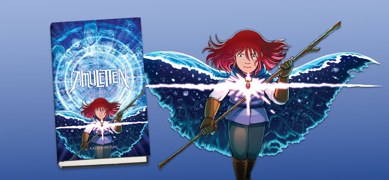 Siste bok i Amuletten-serien er ute nå!