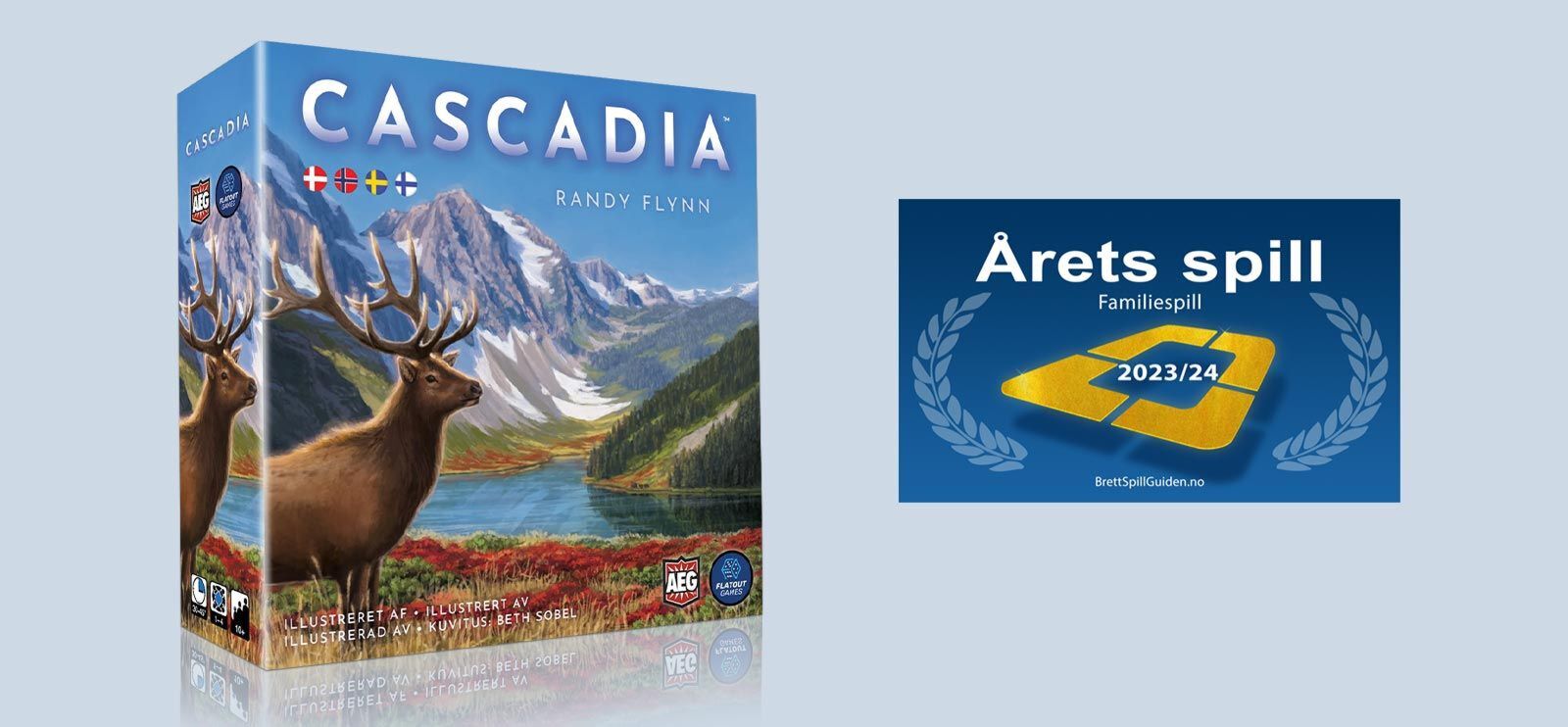 Årets familiespill: Cascadia