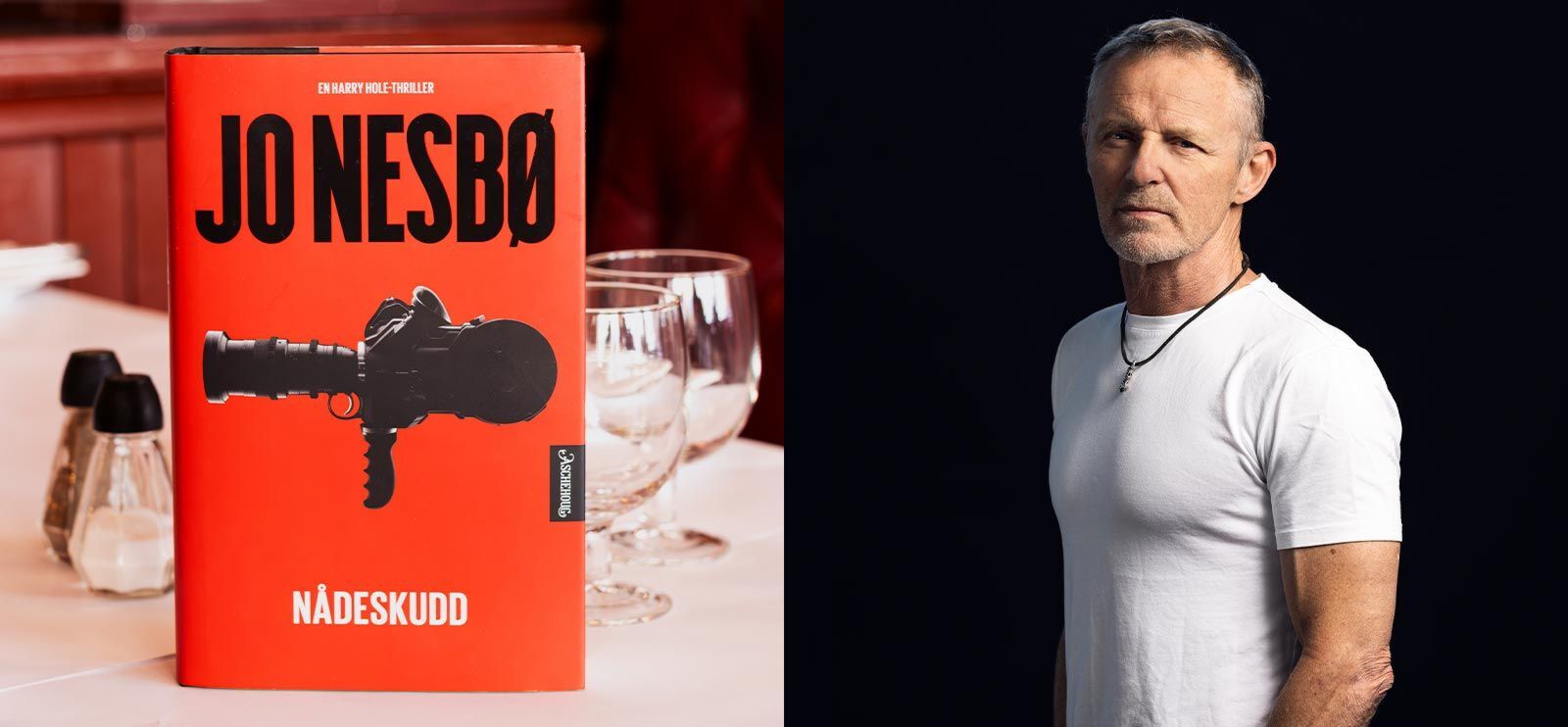 Jo Nesbø har skrevet 14 bøker om Harry Hole. «Nådeskudd» er den nyeste boken i serien.