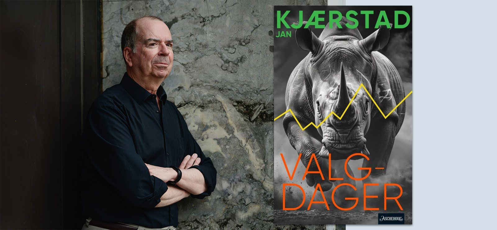 Jan Kjærstad regnes som en av Nordens fremste forfattere. Nå er han aktuell med sin nye roman, Valgdager. Foto: Fartein Rudjord