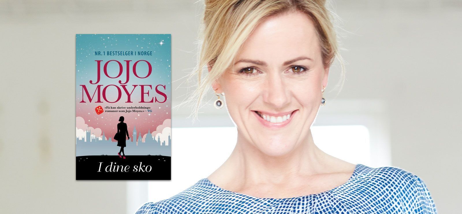 Nyhet fra Jojo Moyes! Foto: Stine Heilmann