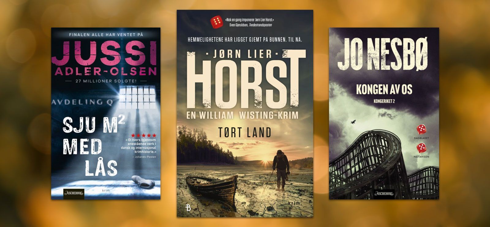 Krimbøker som du ikke klarer å legge fra deg!