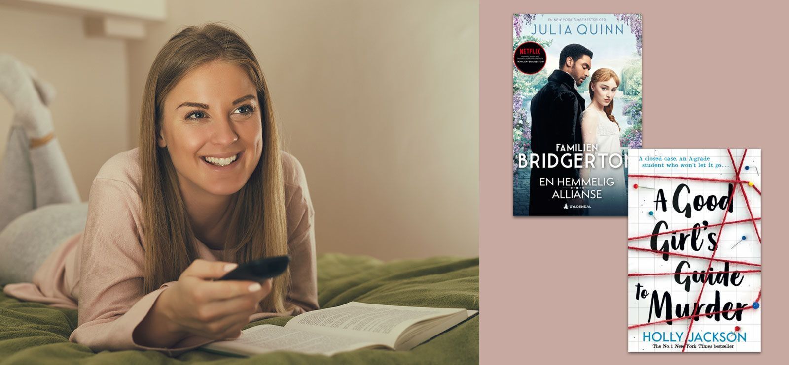 Les bøkene bak Netflix-seriene! Foto: inesbazdar