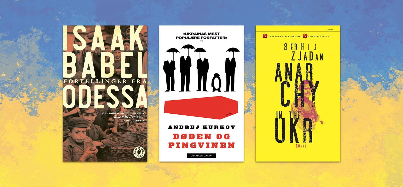 Les deg opp på litteratur fra og om Ukraina.