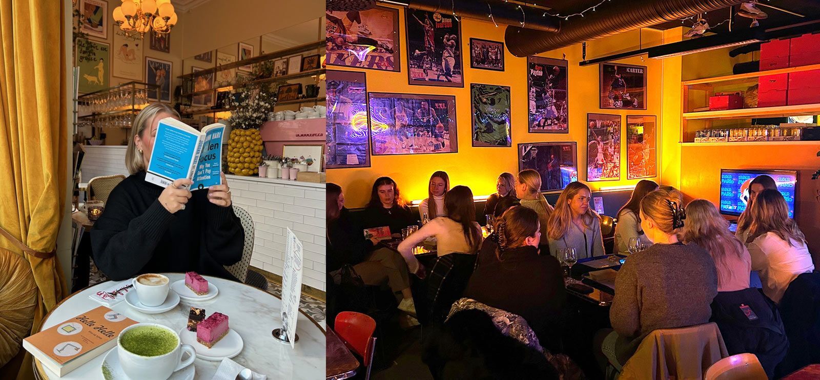 Bokklubb i Oslo har på kort tid fått mange medlemmer! Foto: Privat