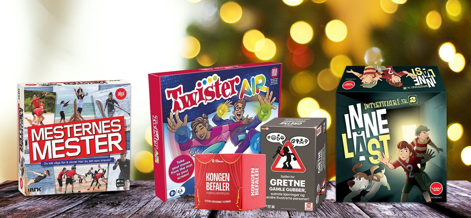 Mye moro med brettspill! Bakgrunn: Shutterstock