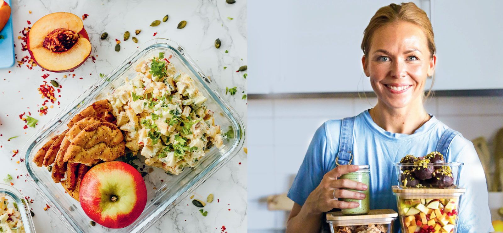 Planlegg måltidene: Desirée Andersen er dronningen av matprepp!