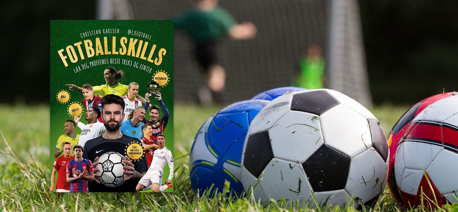 Fotballbøker hjelper mange barn med å finne leselysten!