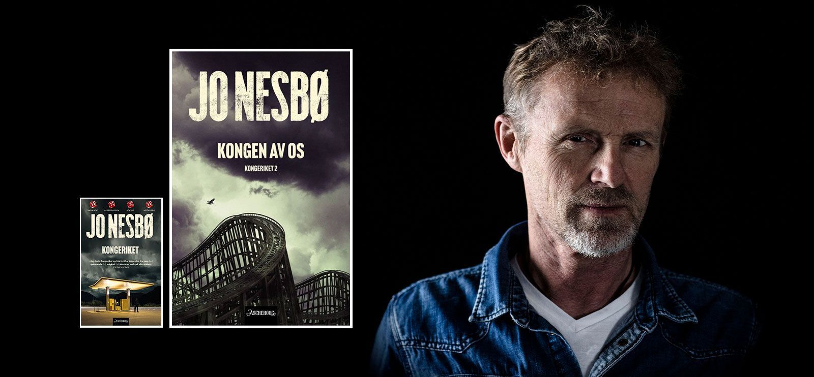 Ny bok av Jo Nesbø! Foto: Stian Broch