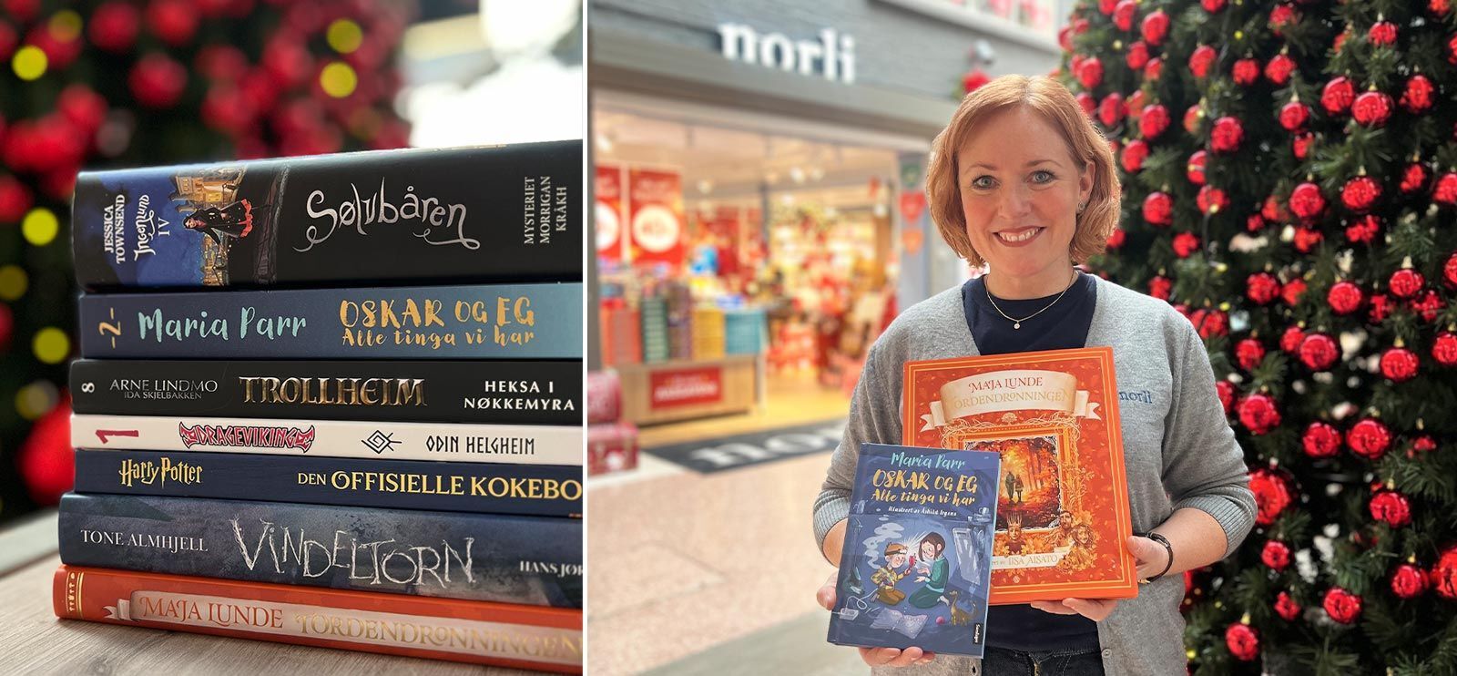 Julegave: En god bok kan bli starten på et helt liv med leseglede. Foto: Maja Marcussen