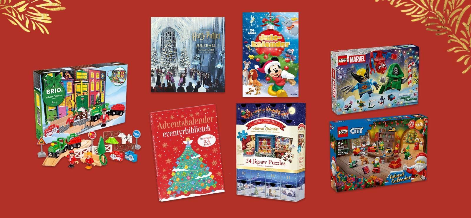 Gjør nedtellingen til jul ekstra koselig med en adventskalender full av overraskelser!