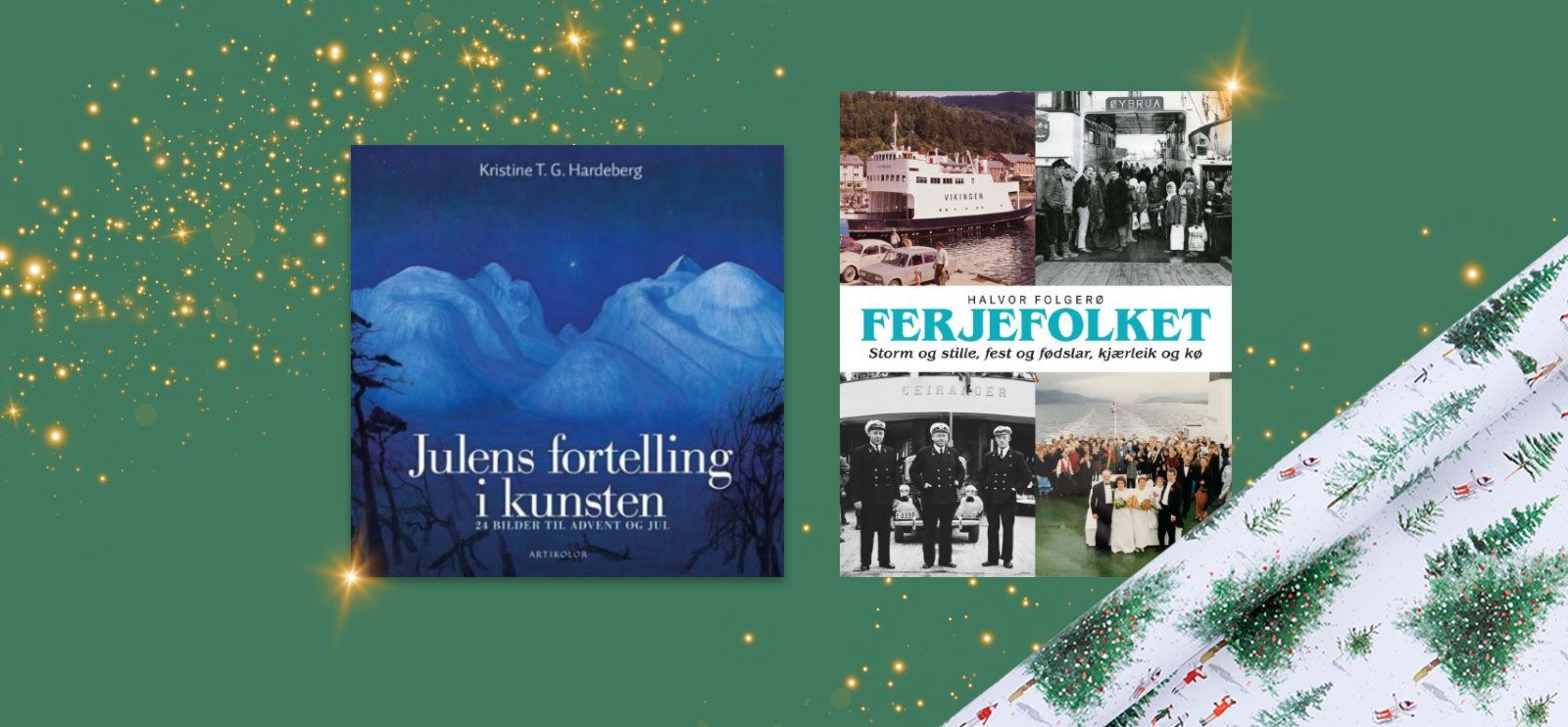 En vakker gavebok er en utmerket julegave!