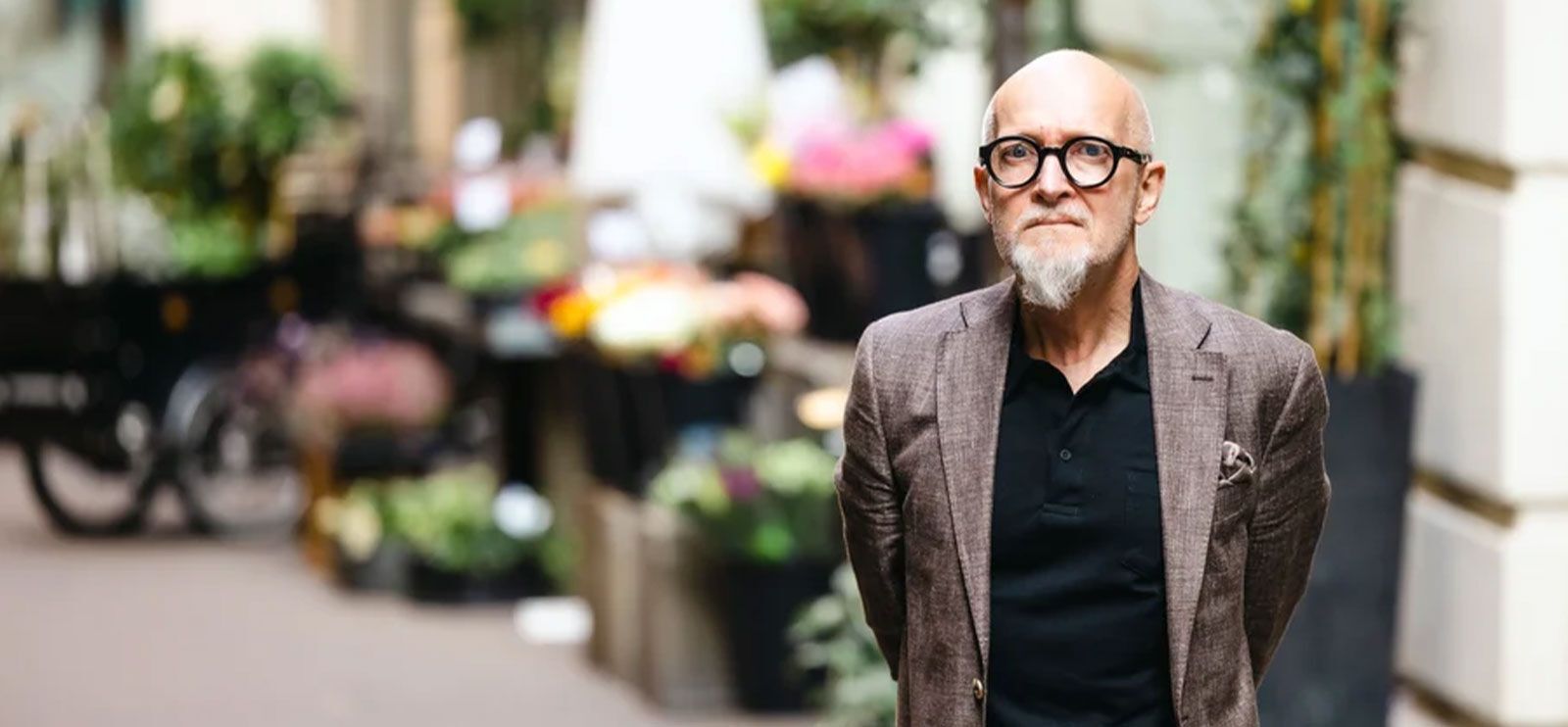 Bilde av Lars Saabye Christensen Foto av Lina Hindrum, Cappelen Damm