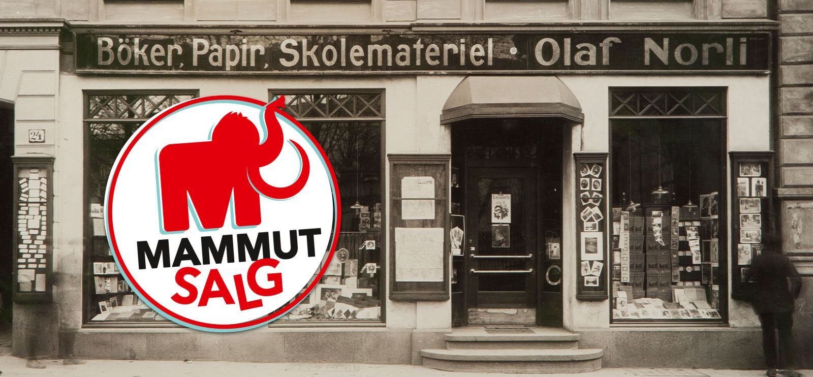 Mammutsalget har en lang tradisjon i bokhandel