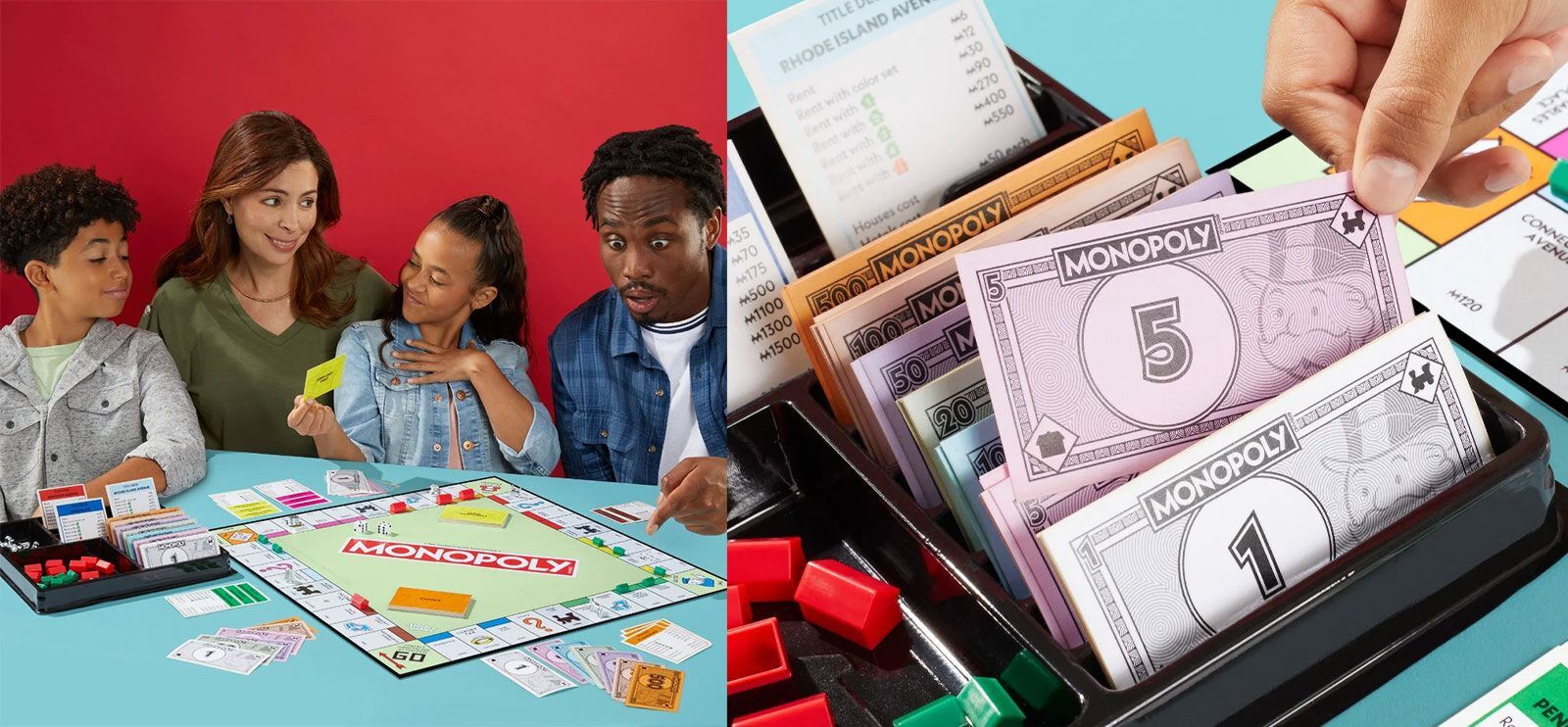 Klassisk familiespill! Monopol finnes i flere spennende varianter.