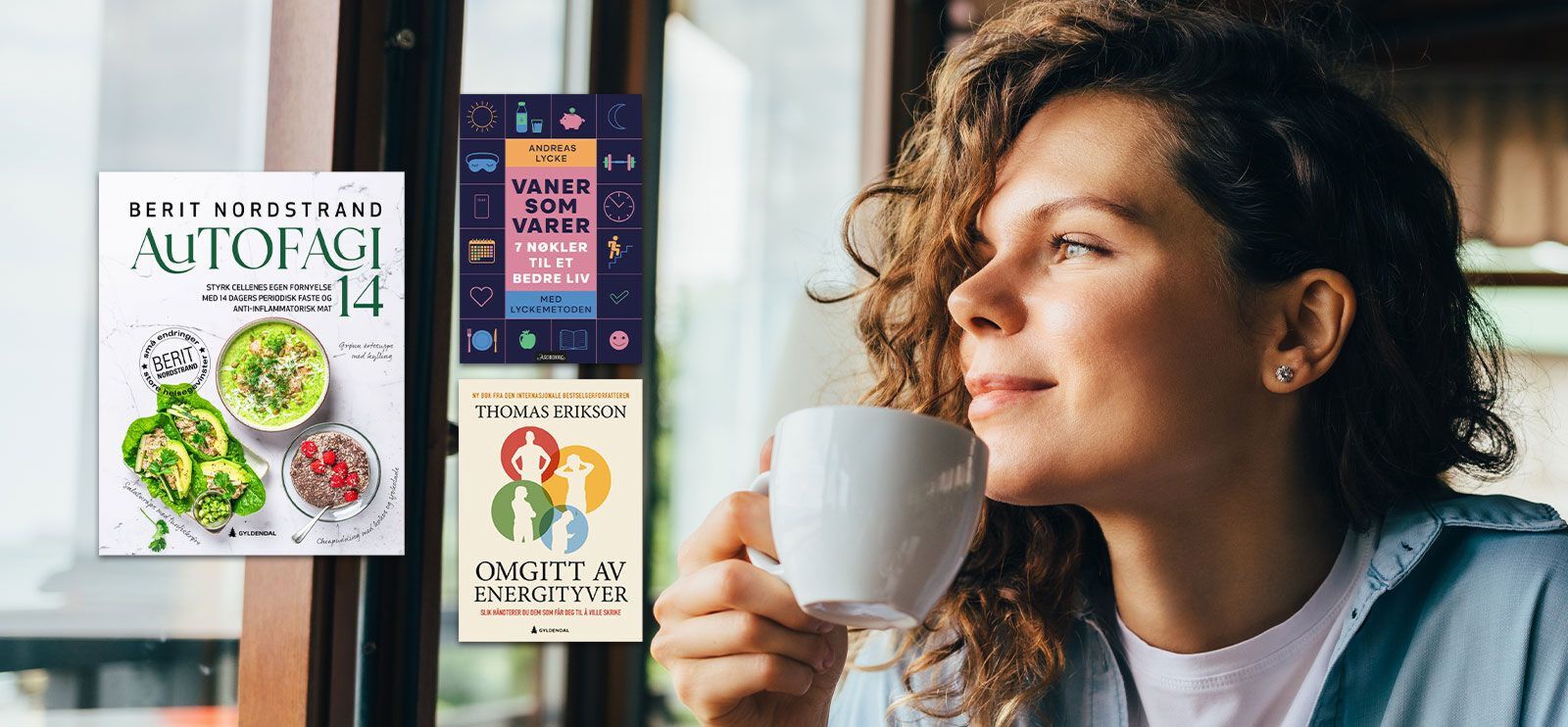 Bøker om selvutvikling, trening og kosthold blir stadig mer populært.